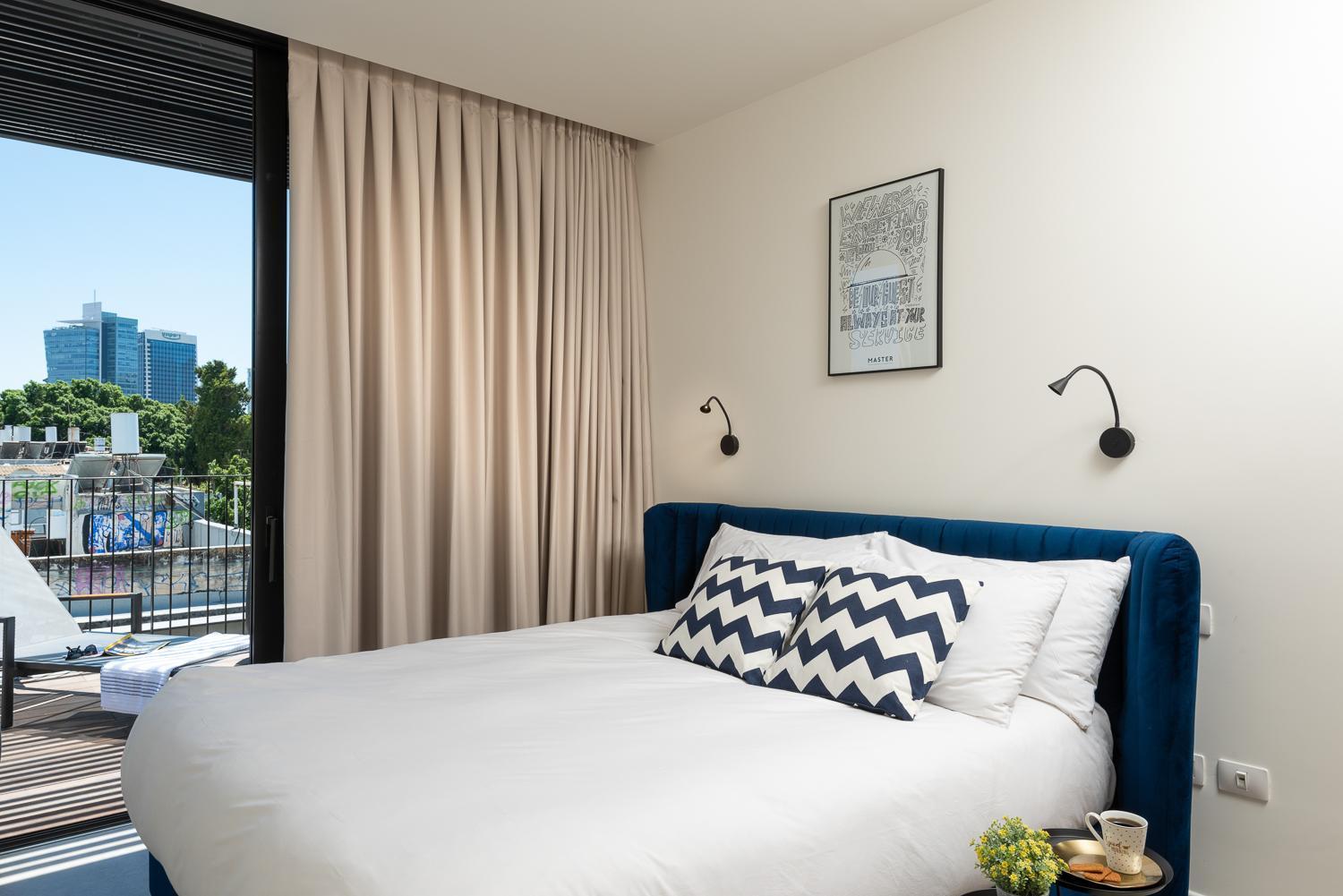 Apartamento Master Shenkin Tel Aviv Habitación foto